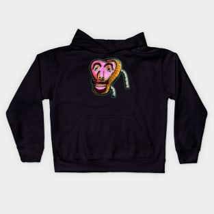 Mustache Man Kids Hoodie